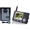 Low Power 3.5 inch wireless video door phone system 1 camera with 1 monitor