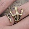 Hight quality copper gothic eagle claw ring