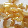 8x20mm Natural crafts golden yellow MOP shell loose gemstone