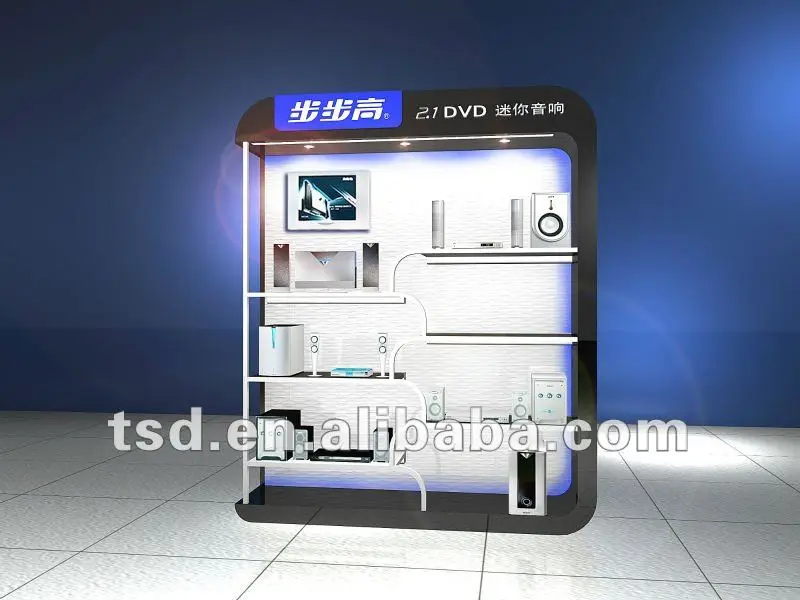 Custom Best Quality Retail Store Speakers Display Stand,Sound System