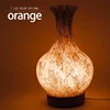 Shenzhen LCDZ factory 100ml Air Humidifier 3D Firework Effect Glass Vase Ultrasonic Aroma Oil Diffuser