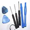 9 in 1 Mobile Repair Opening Tools Kits Screwdriver Pry Stick Tool Set for iPhone Samsung Mobile LCD Battery Replacement