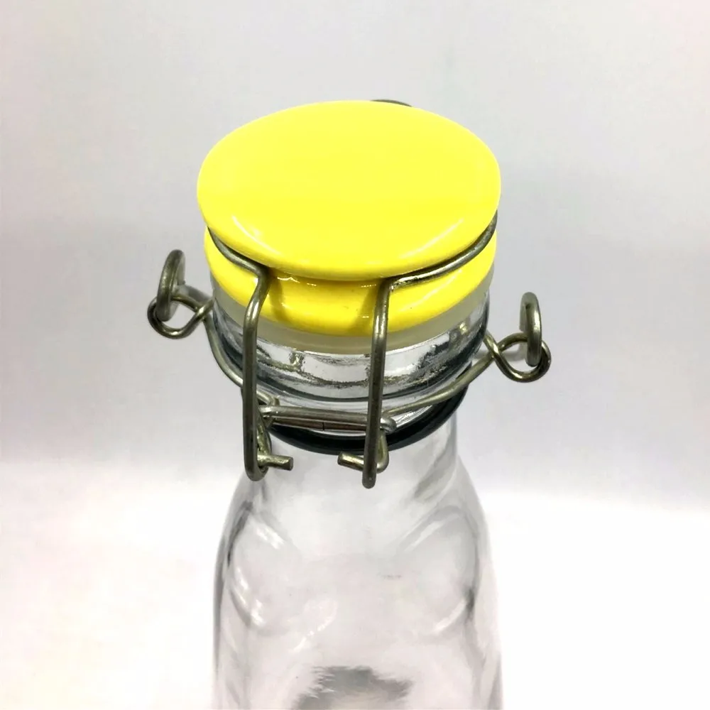 Download Unique Custom Empty Beverage Clear Glass Bottles 500ml ... Yellowimages Mockups