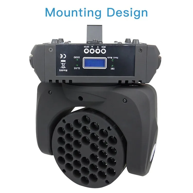 Betopper 36x3W RGBW Moving Head Lights