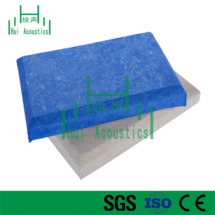 Sound Proof Fiberglass Panels for Wall Fiber Glass Wool Board Materials Used Wall Panelling