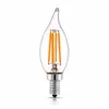 Dimmable C35 LED Candelabra Bulbs E12 LED Filament Bulb Candle Light 2700K Warm White 2W