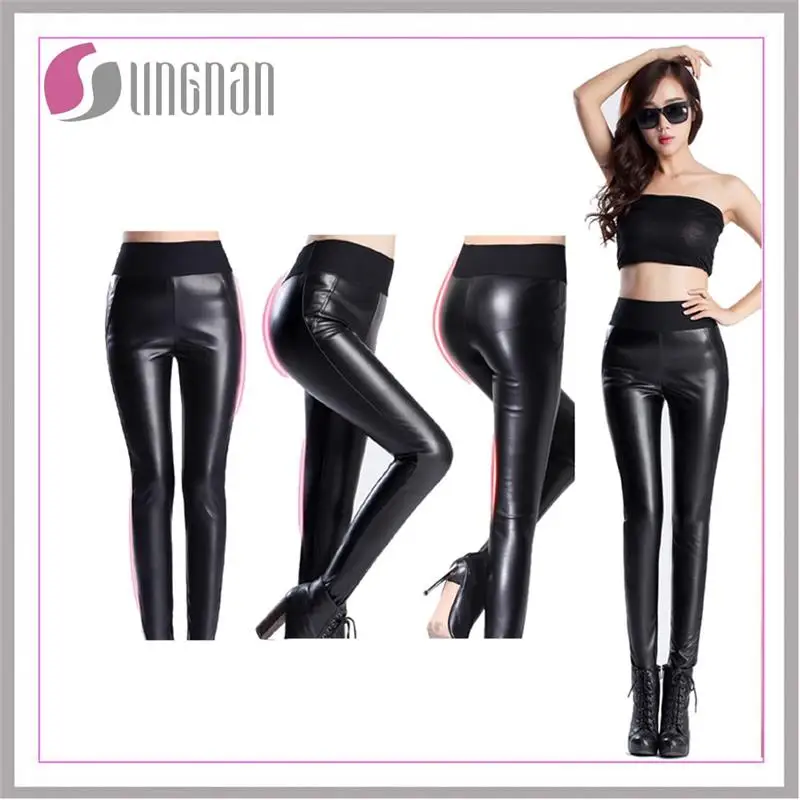 Leather Pants / Sheep Skin Leather Sweat Pants/latest Leather Legging