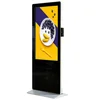 Android 3g/4g/wifi network 55 inch floor standing touch screen kiosk