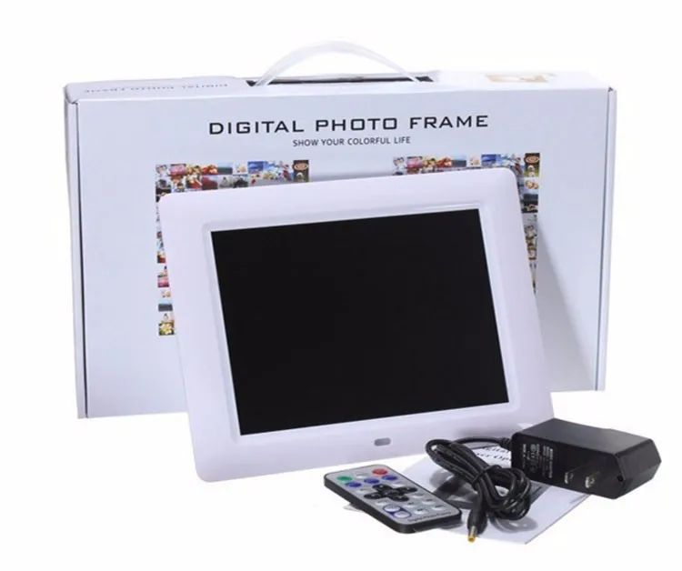 8 Inch Ultra Thin169 Wifi Digital Photo Frame With Rechargeable