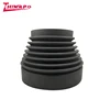 Molded Plastic Injection Rubber Products Flexible Industrial Auto Silicone Rubber Bellow Pipe Joint