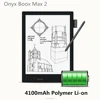 ebook reader Max 2 with stylus touch & pressure sensitivity