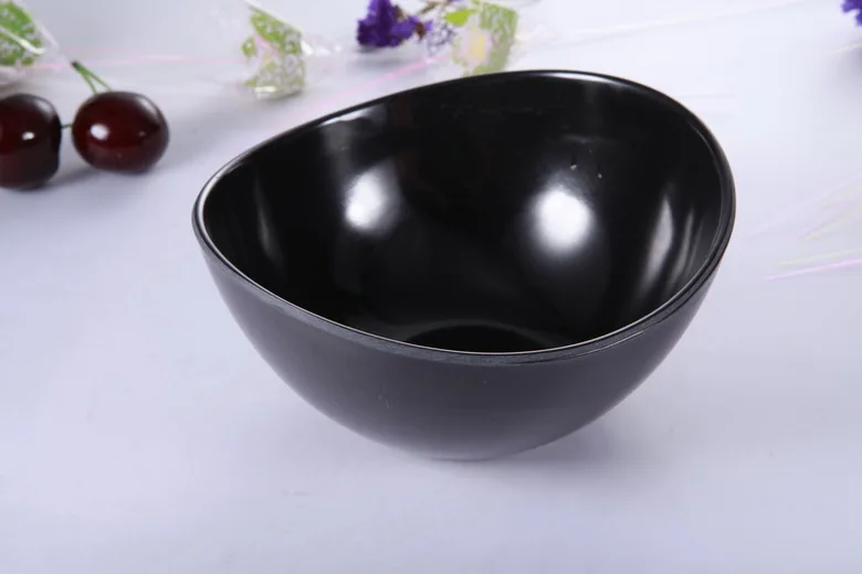Japanese tableware /black Sushi dinner set/Japanese imitation porcelain glass  tableware