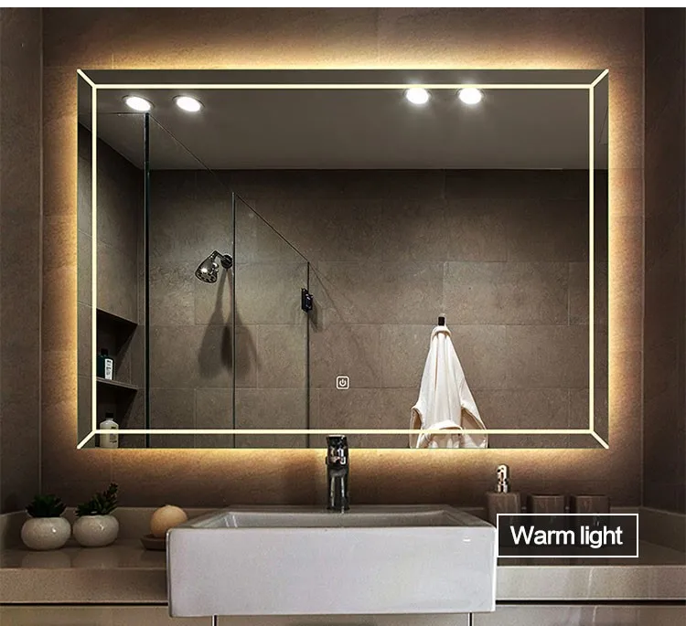 Ip66 Wholesale Wall Mounted Bluetooth Speaker Smart Led Bathroom Mirror For Vanity Ce Buy