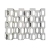 Interior and exterior structural elements, aluminum perforated decorative surfaces