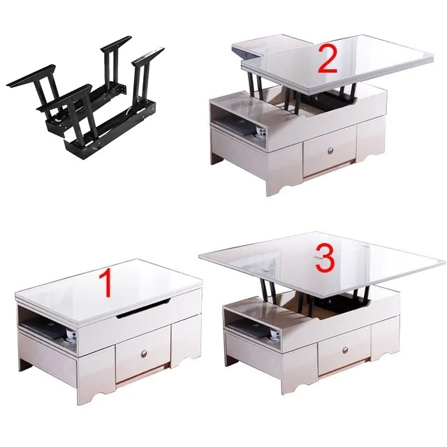 Smart Furniture Hardware Coffee Table Mechanism Up And Down Lf8012