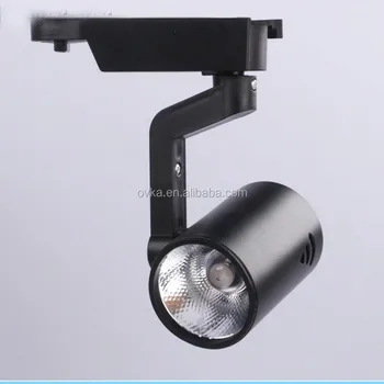 Black Color 30w Led Track Lighting System High Cob Spotlight For Commercial Light Product Black Color 30w Led Track Lighting System High Cob Spotlight For Commercial Light Product