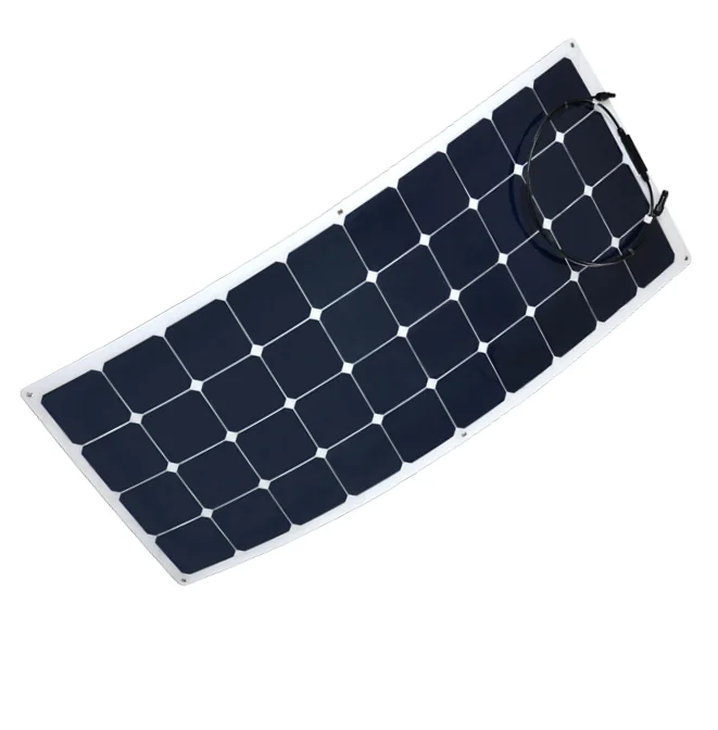 Walkable small flexible solar panel 18v semi-flexible 120w semi flexi panels for boats 120 watt