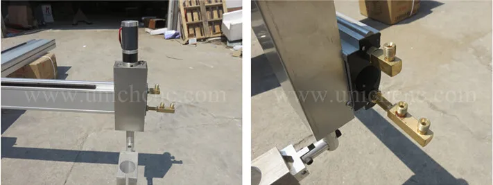 Low price portable cnc plasma cutting machine 1300*2500mm/plasma cutting machine kit