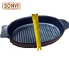 Fish design fireproof black coaing microwave ceramic bakeware