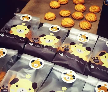 Nougat Cookies Bag For Packaging Small Gift Snack Cans Cakes Valve Food Grade Plastic Bags Clear Bread