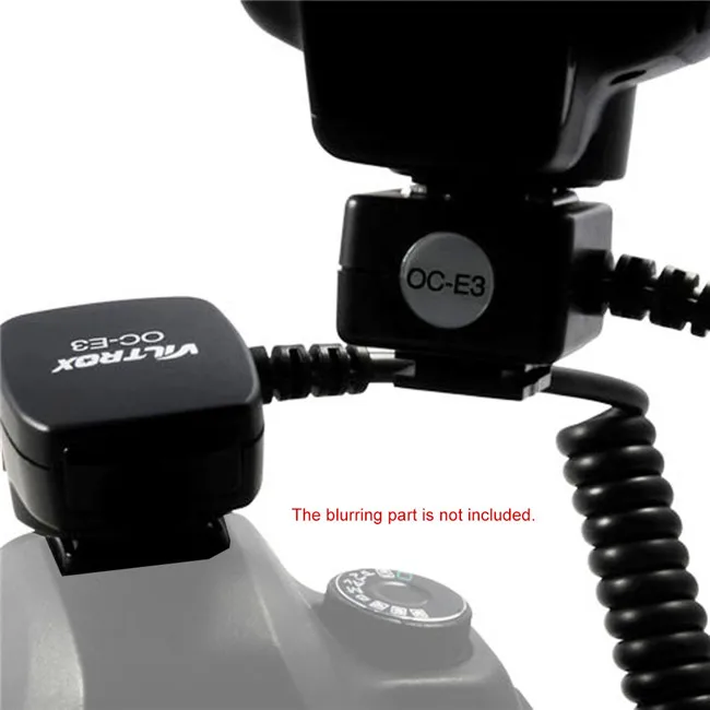 Oce3 Ttl Off Camera Flash Hot Shoe Sync Cable Cord For 1200d 750d 600d