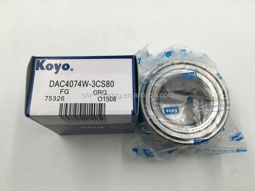 New KOYO Wheel Bearings DAC4074W-3CS80, View KOYO Wheel Bearings, KOYO ...