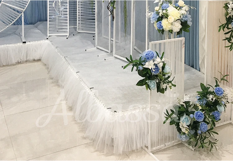 Stage Skirting For Wedding Stage Decoration Buy Outdoor Wedding