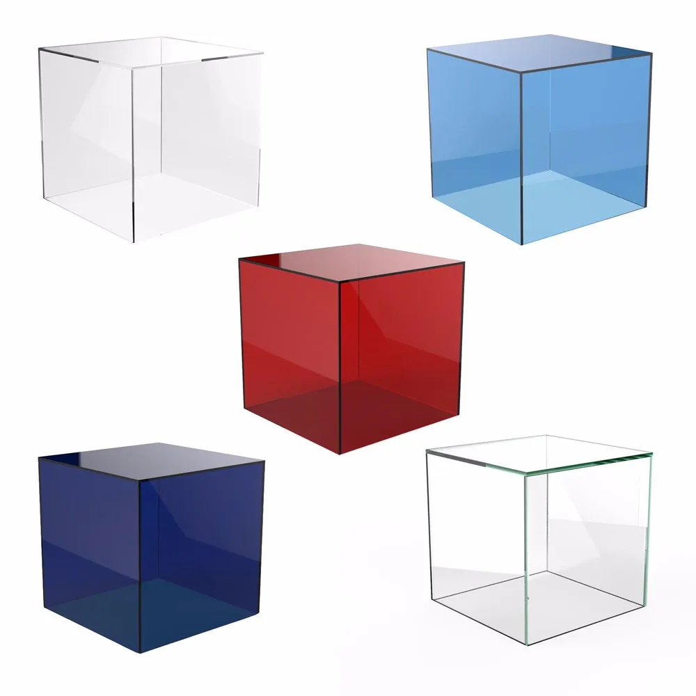 5 Sided Clear Acrylic Display Cube Perspex Fruit Storage Display Boxes Acrylic Cube Buy