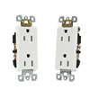 American standard wall socket 15 amp socket 120v duplex receptacle switch high quality