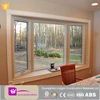 2015 latest 3 panel triple upvc casement bay window hot sale