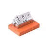 Custom desk calendar cube