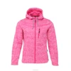 100% polyester cheap ladies plain fleece jacket