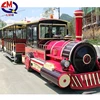 China ISO Certified Factory Wholesale 40 Seats Diesel Road Train Outdoor Tourist Trackless Train for Children