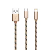 2018 Unique Design Scratch-Resistant two in one cell phone usb cable quick charger micro phone usb cable data