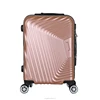 Hot sale 4 wheels 20 24 28 inches three pcs sets ABS trolley luggage