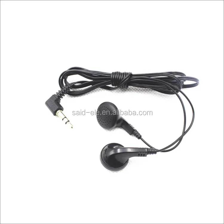 Cheap Price Earphones Aviation Disposable Headphone Bus Train Give Away