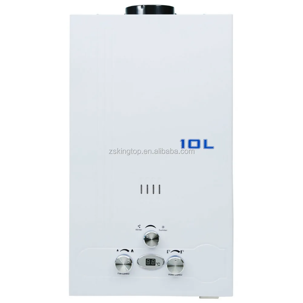 نموذج جديد للغاز سخان المياه، لوحة بيضاء junkers سخان المياه مع بطارية تعمل