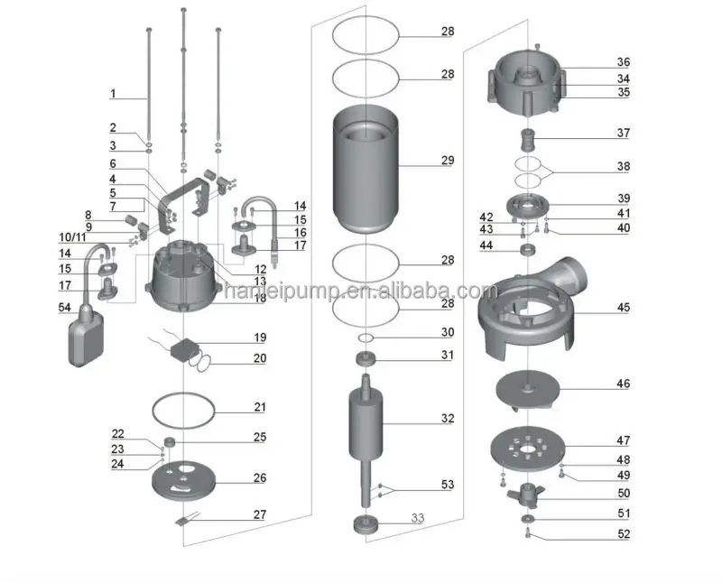 1.5hp V1100f Electric Red Jacket Submersible Pump Buy Red Jacket Submersible Pump,1.5hp V1100f