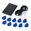 new RFID Reader 13.56Mhz USB Proximity Sensor Smart IC Card Reader+ 10pcs RFID IC Key fobs tags