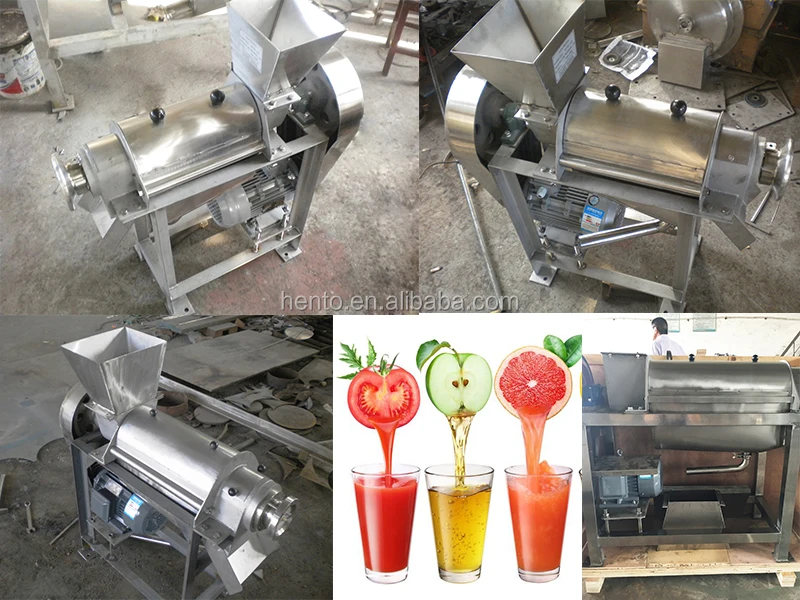 Stainless steel Industrial Cold Press Juicer Machine / Juicer extractor