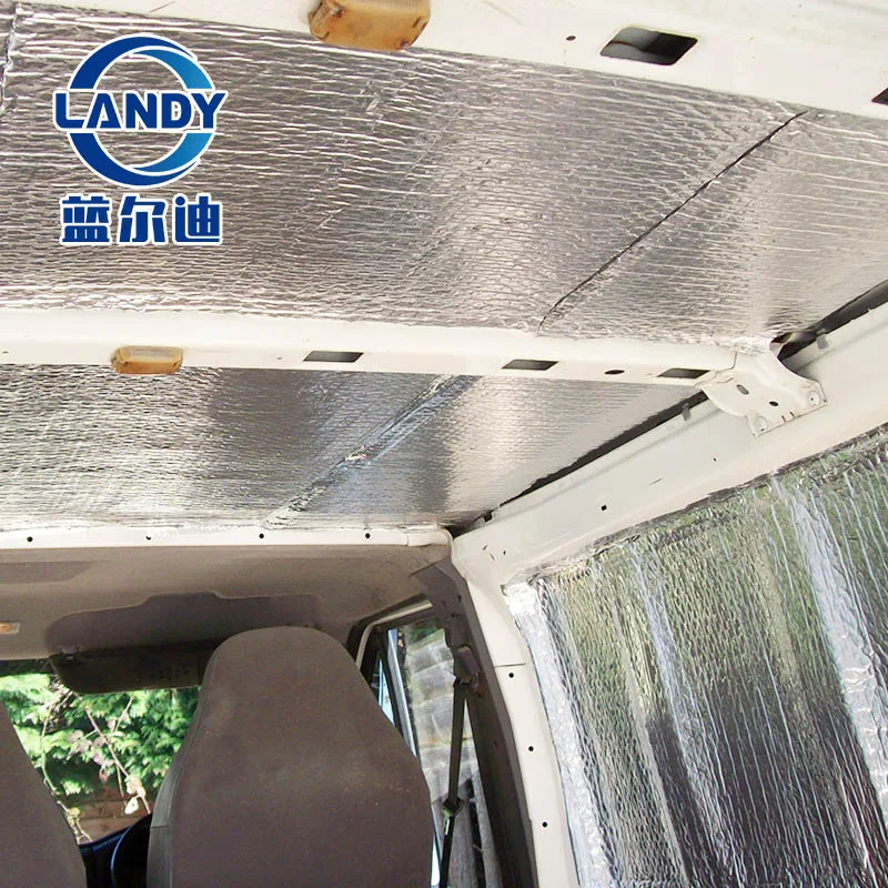 車の防音と断熱シート 耐火バブルホイル車の屋根の断熱材 Buy 車の音と断熱シート 耐火バブル箔車屋根断熱 自動床断熱 Product On Alibaba Com