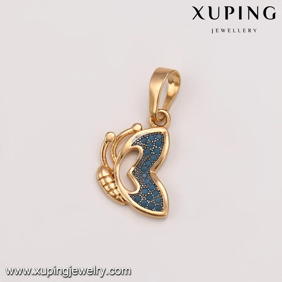 64154 Xuping Body Jewelry Making Supplies Blue