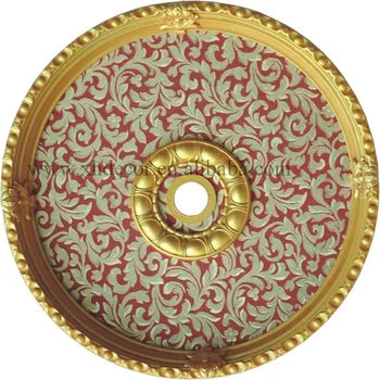 Double Antique Gold Circle Sun Flower Ceiling Rose Buy Ceiling