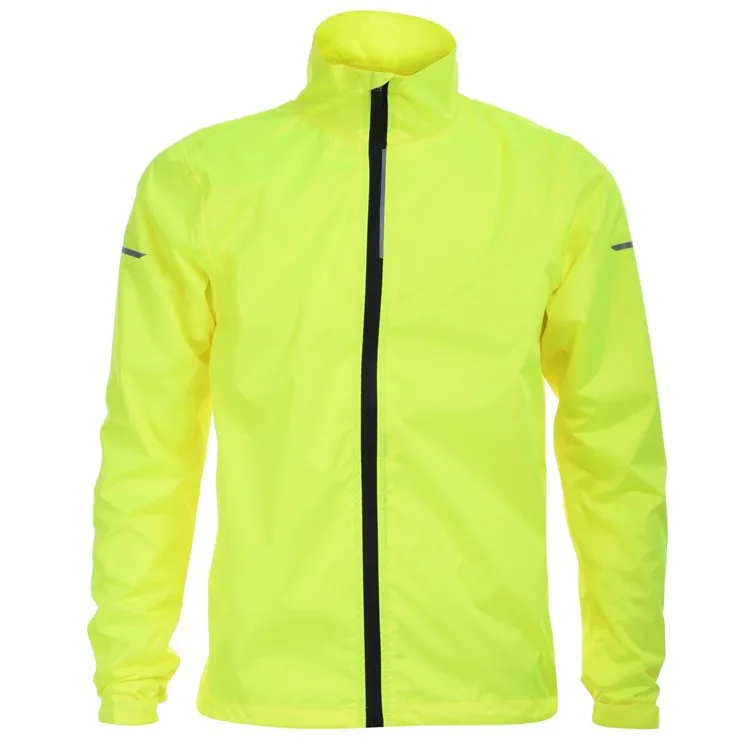 mens waterproof reflective cycling jacket