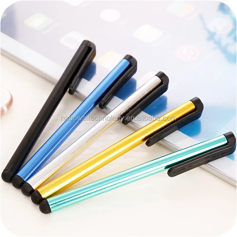 OEM customized mini custom aluminum touch screen stylus for For ipad Phone/ iPhone Samsung/ Tablet S Pen