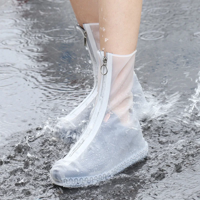 clear rain boots cover