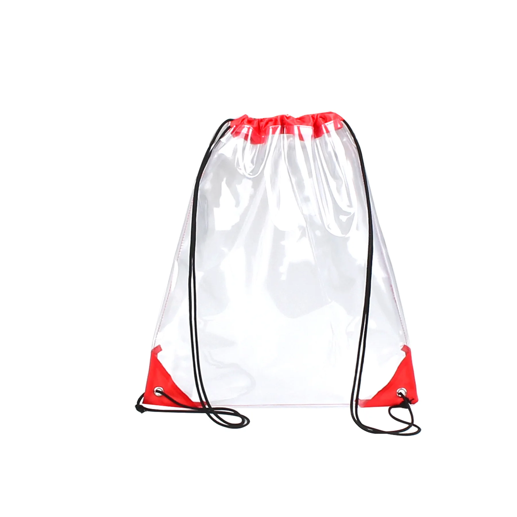 Clear Drawstring Bags Stadium Approved Backpack 17 X 13 Inch Pvc Bags For Women Men Travel Concert Sport Event Security15 Pcs 3