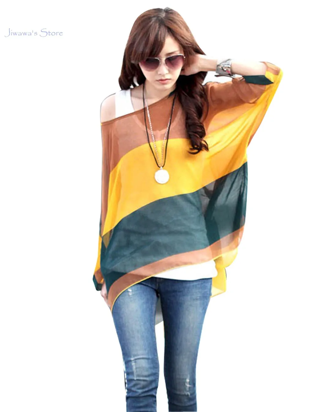 batwing style tops