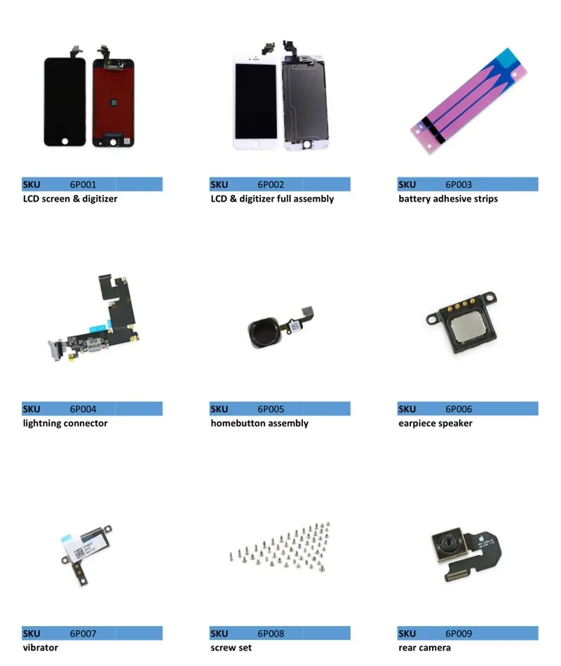 Replacement New Motherboard Main Logic Bare Board for iphone 6 plus,for iPhone 6 plus Mainboard Motherboard Logic Board