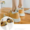 Spring summer new cartoon couple boat socks funny expression pack socks embroidery smile face men and women socks